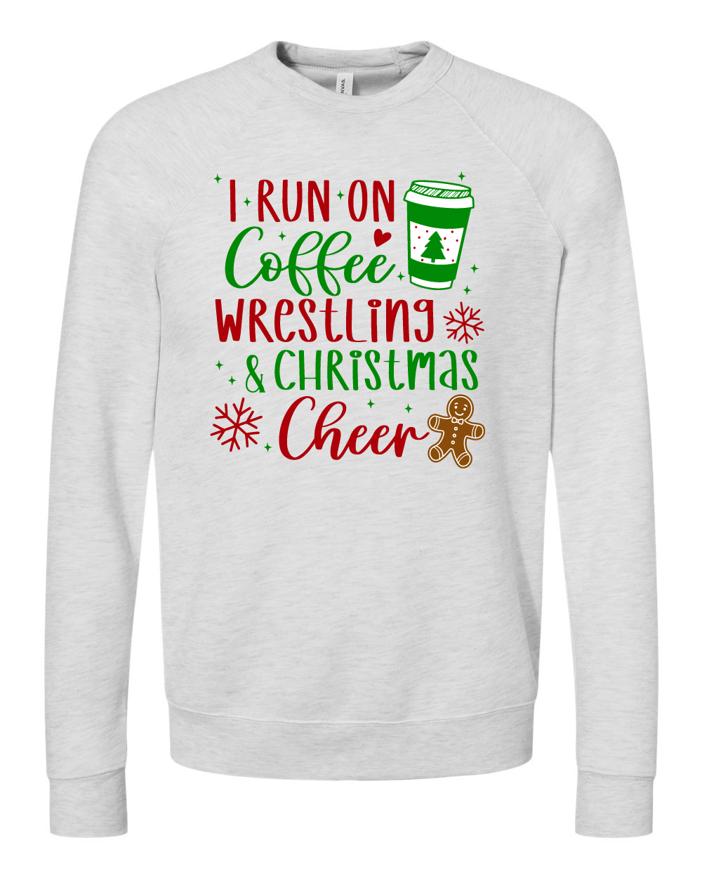 Wrestling Christmas Sweatshirt